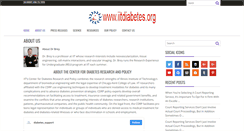Desktop Screenshot of iitdiabetes.org